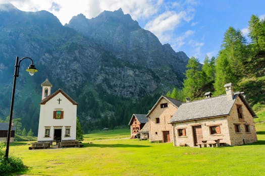 picturesque rural home