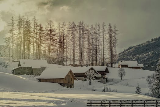 beautiful rural landscape