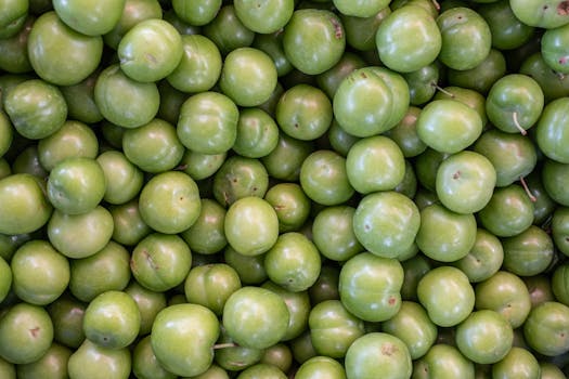 local farmers market with fresh produce